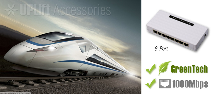 Gigabit Ethernet Switch (8-Port)