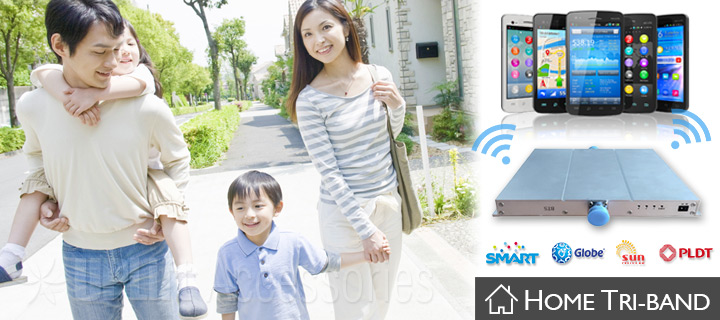 Home Tri-Band Signal Booster