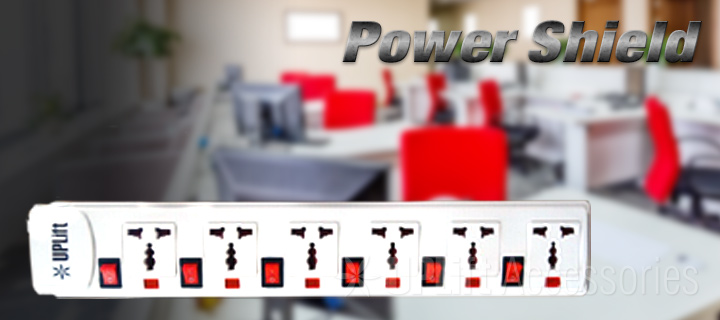 Power Shield with Individual Switch (6-Socket)