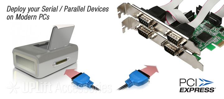 4-Serial Port Expansion Card (PCI-E)