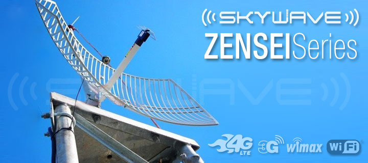 Zensei Ultra MIMO Parabolic Grid Antenna