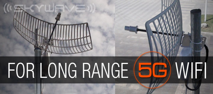 Zensei 5G Parabolic Grid Antenna