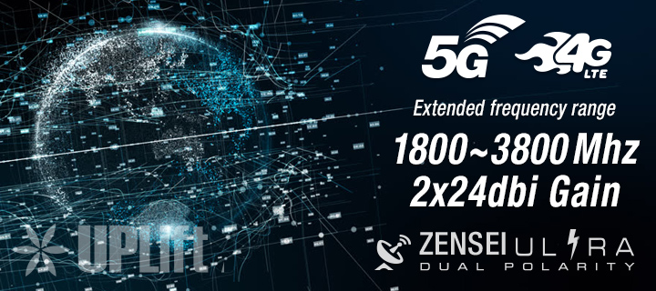 Zensei Ultra MIMO Parabolic Grid Antenna
