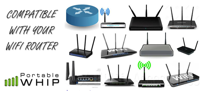 SkyWave® Whip Antenna for 2.4/5Ghz Wifi Router