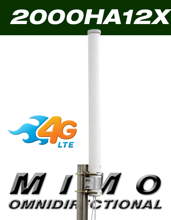MIMO Omnidirectional Antenna for 4G LTE