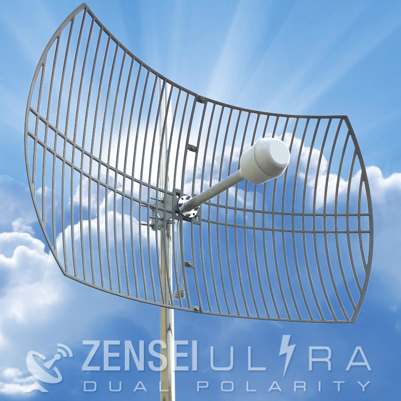 Zensei Ultra MIMO Parabolic Grid Antenna