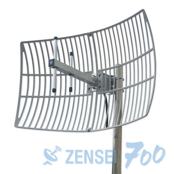 Zensei Parabolic Grid Antenna for 700Mhz 4G LTE